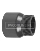 PVC DRAADEIND HANDVORM 125(mof)X 4 PN 16