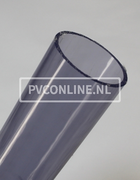 Ontstaan toenemen Correspondent PVC BUIS TRANSPARANT 75mm X 3.6mm PN10 LENGTE 1 METER - PVC-online