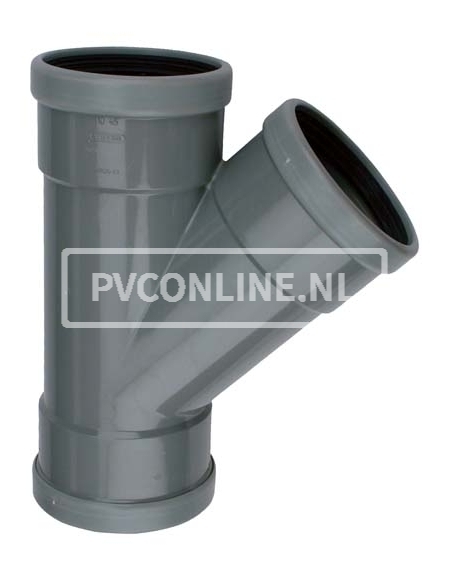 PVC T-STUK 3 X MA 125 X 125 45*