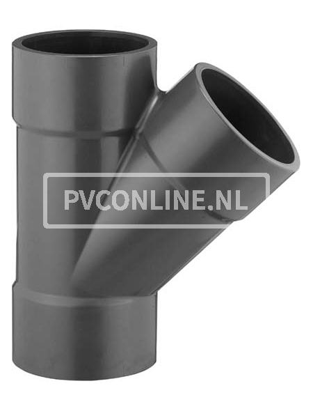 PVC T-STUK 250X250 X250 45* PN 6