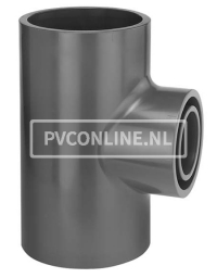 PVC T-STUK 125X 75 X125 90* PN 16