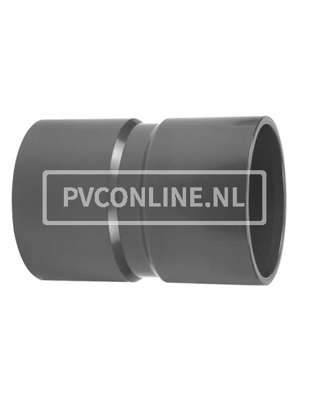 PVC HANDVORM SOK 125X125 PN 7,5
