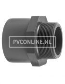 PVC DRAADEIND 40/50X1 1/4 PN 16