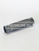 PVC FLEXI BOCHT 2 X LM 40 MM 0-45* LENGTE 220MM