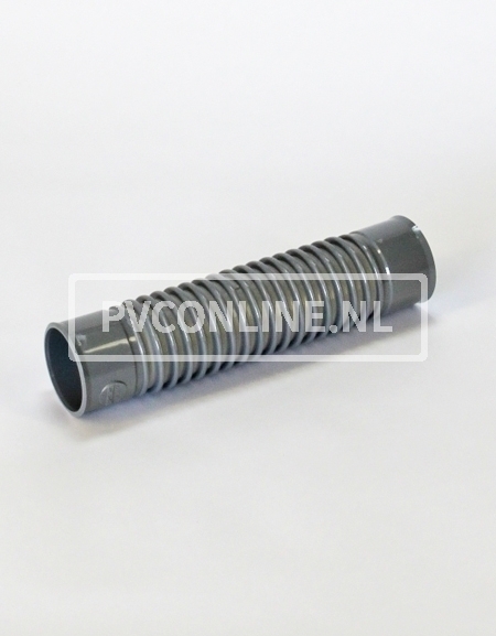 PVC FLEXI BOCHT 2 X LM 50 MM 0-45* LENGTE 240MM