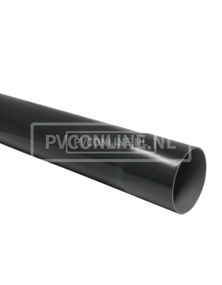 PVC RECYCLINGBUIS ZW 160X4.0 LIJMMOF LGT 5 MTR